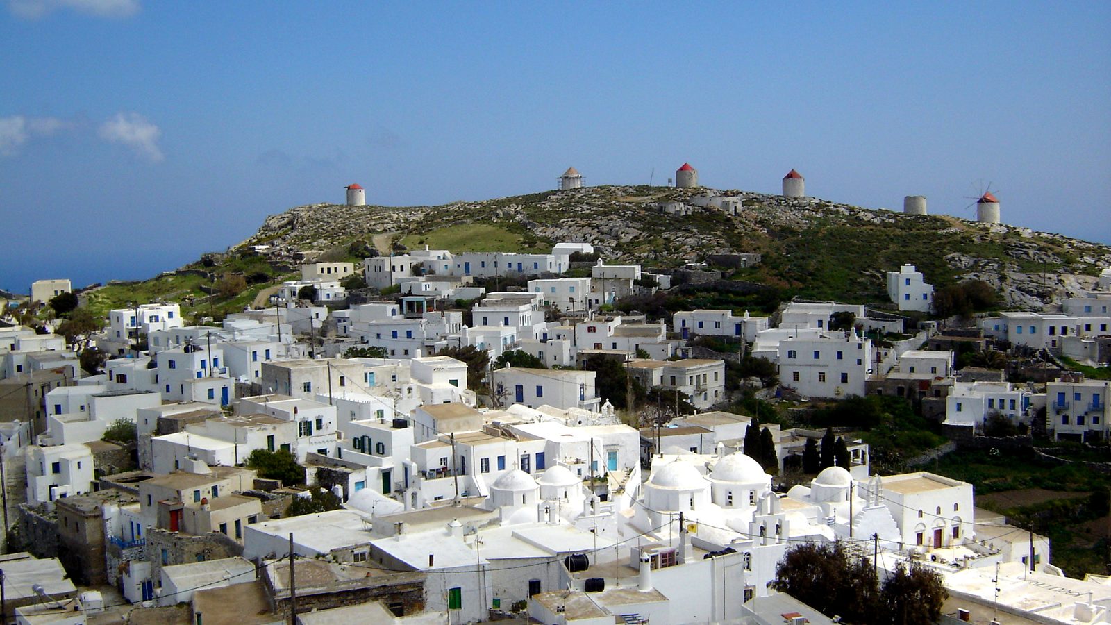 Amorgos: monastero Hozoviotissa, Grand Bleu, sentieri