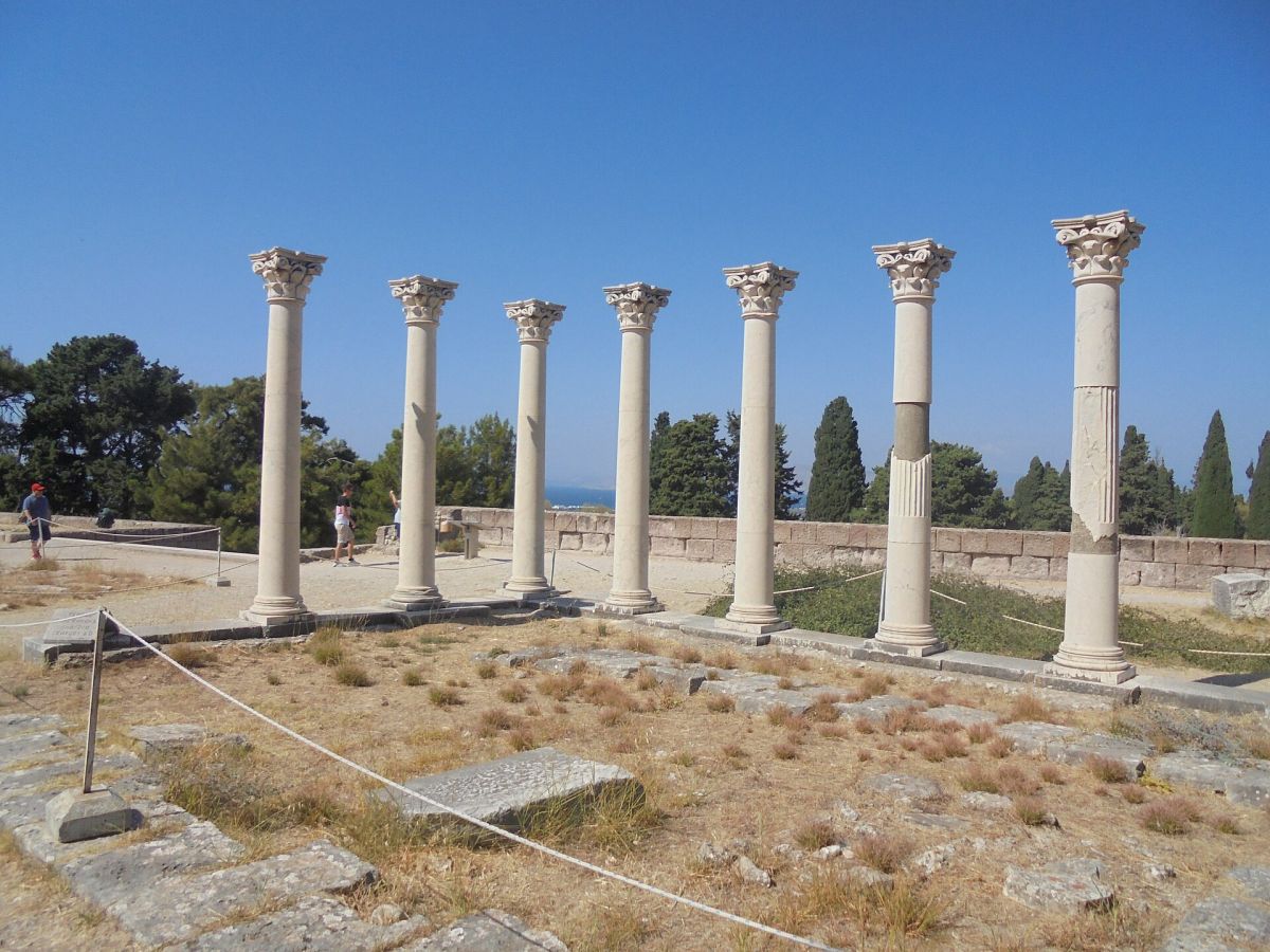 Le colonne dell'Asklepieion di Kos