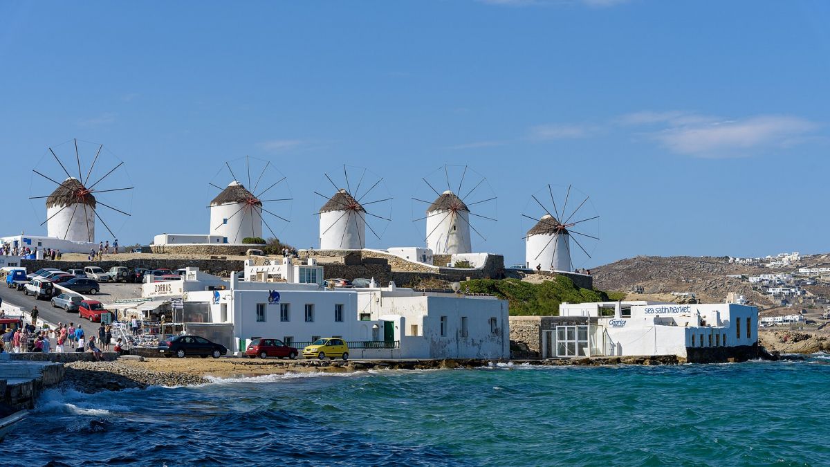 I mulini di Kato Mili, Mykonos