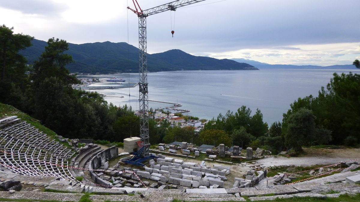 Il teatro antico di Limenas, Thassos