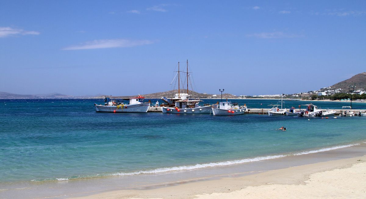 Il porticciolo di Agia Anna, Naxos
