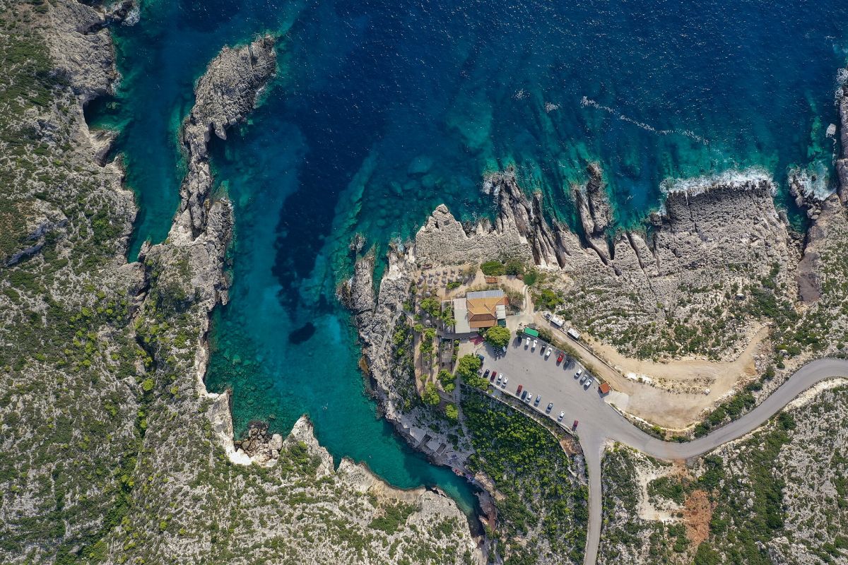 Il fiordo di Porto Limnionas, Zante